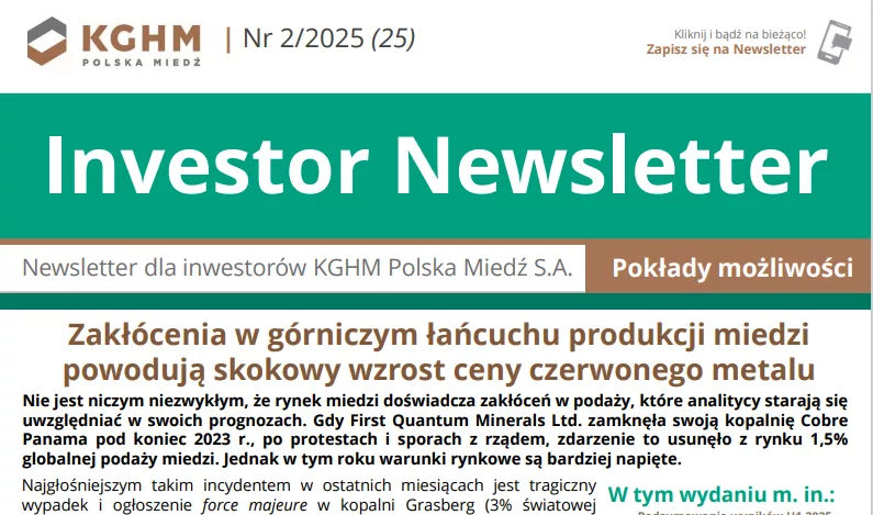 Investor Newsletter 2/2025 Investor Newsletter 2/2025